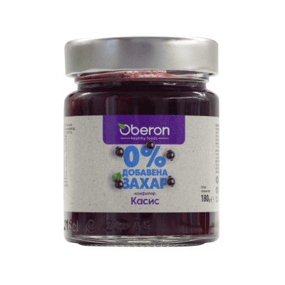 Конфитюр касис без захар Оберон 180гр