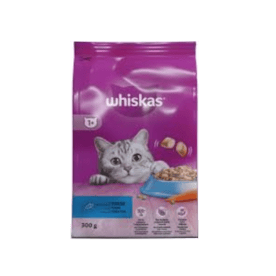Храна Whiskas с риба тон и зеленч. 300гр. 