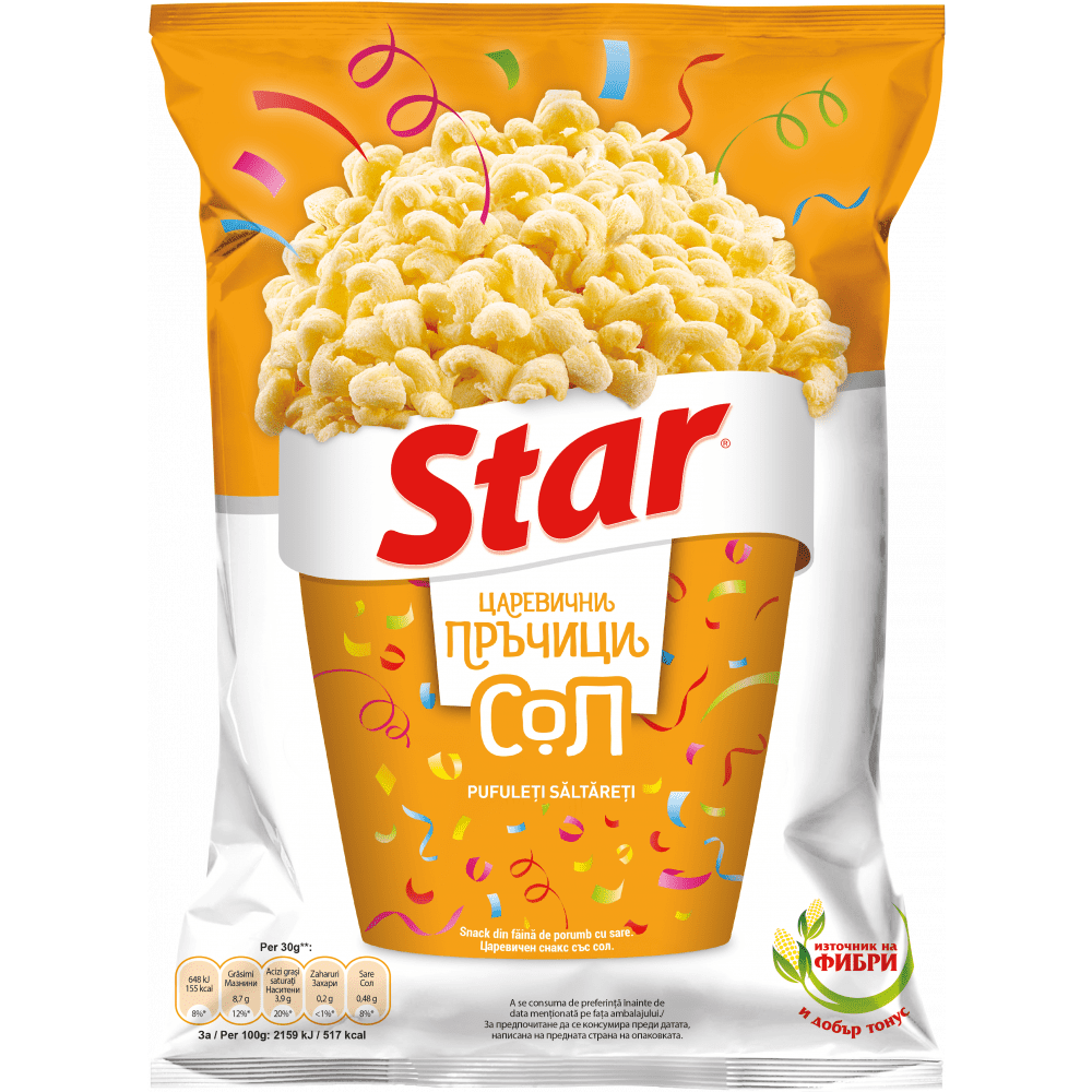 Снакс Star със сол 80 гр