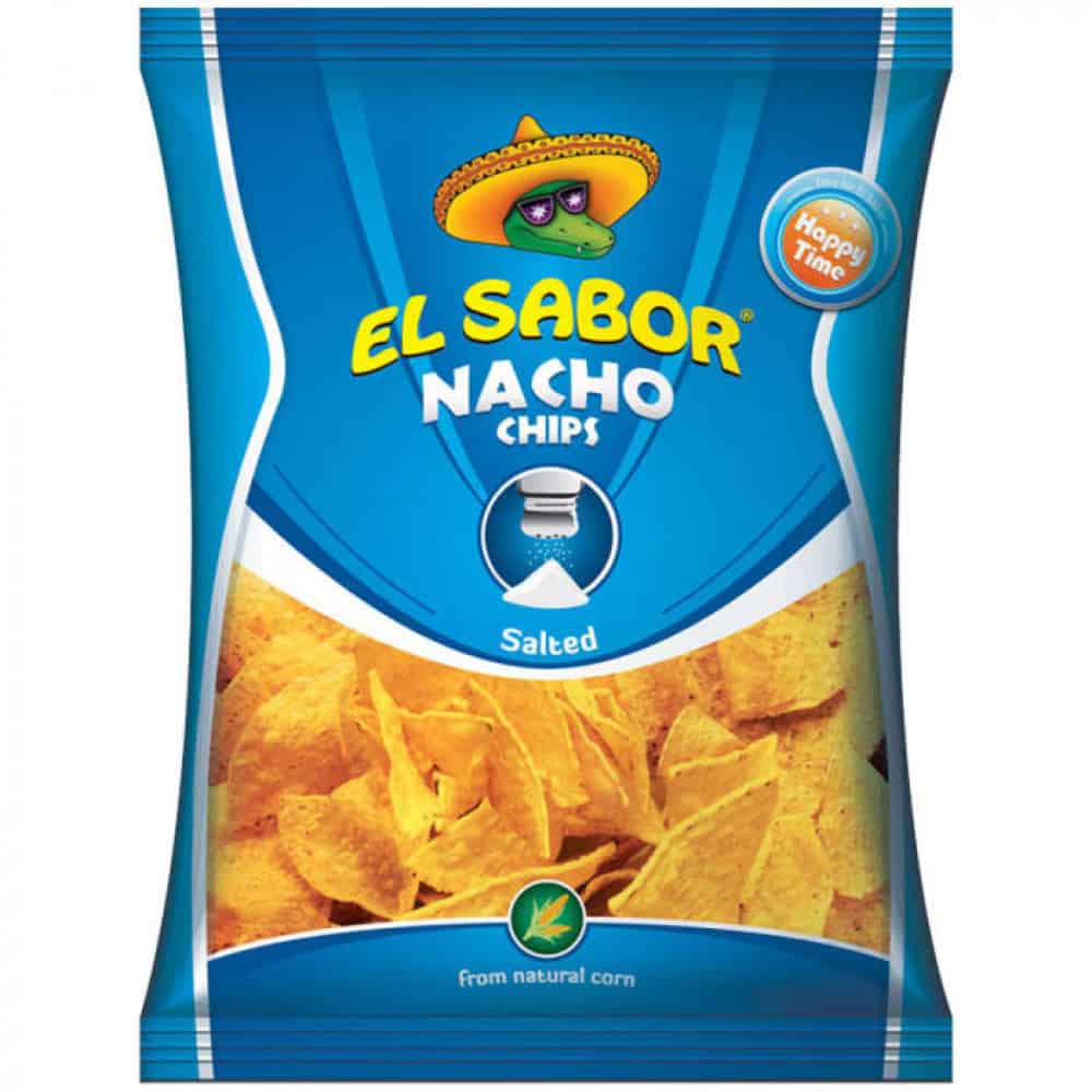 Чипс El Sabor Nacho Натурален 100гр