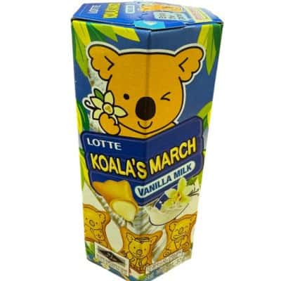 Бисквитки koala's march ванил мляко 37гр