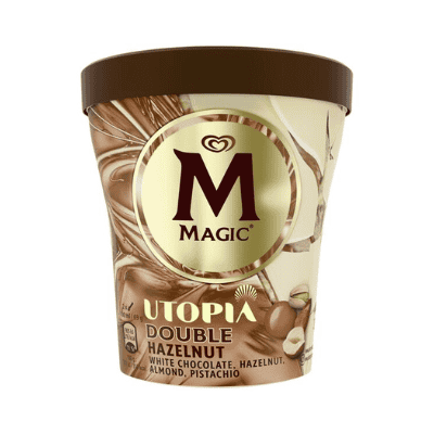 Сладолед Magic с двоен лешник 440мл