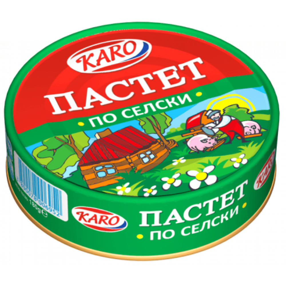 Пастет по селски Karo 180гр