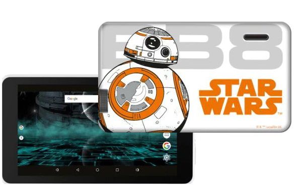 Таблет eSTAR - Hero Star Wars BB8, 7", 2/16GB, бял/черен