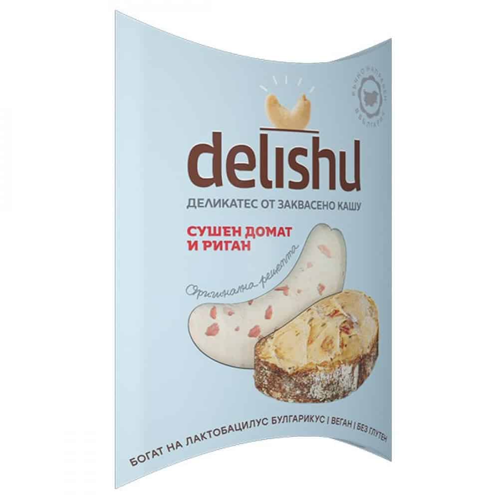 Дел.от кашу Delishu суш.домати/риган 100гр