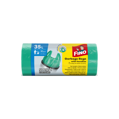 Торби за смет Fino с дръжки 35л/30бр