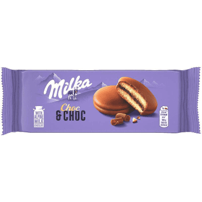 Бисквити Milka Choc&Choc 150гр