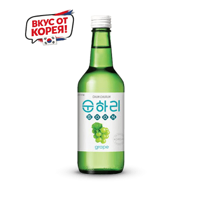 Соджу зелено грозде chum churum 350мл