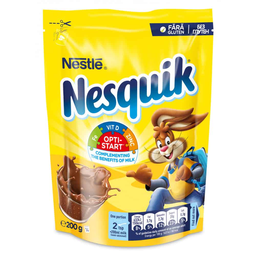 Какао Nesquik 200гр