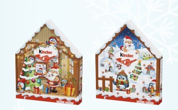 Kinder коледен календар къща 184гр