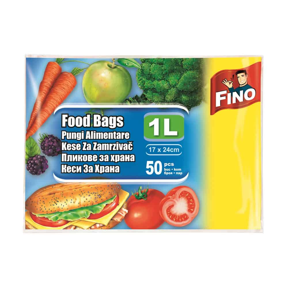 Плик за храна Fino 1л 17х24 50бр