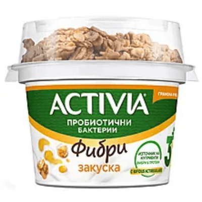 Активиа закуска гранола/мед 165гр