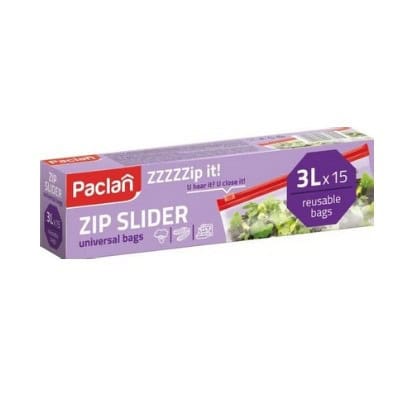 Плик с цип Paclan zzzip it zip 3л/15бр