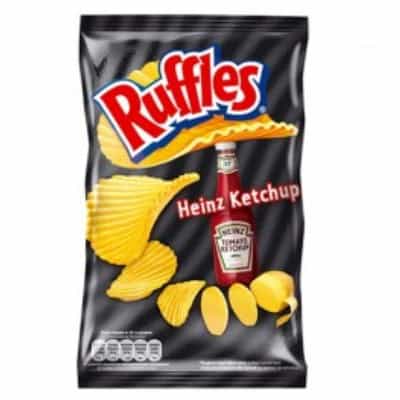 Чипс рафълс кетчуп 65гр