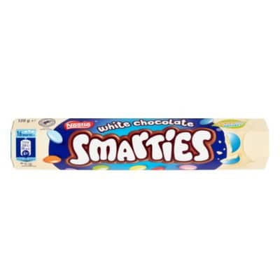 Б-ни дражета smarties бели 120гр