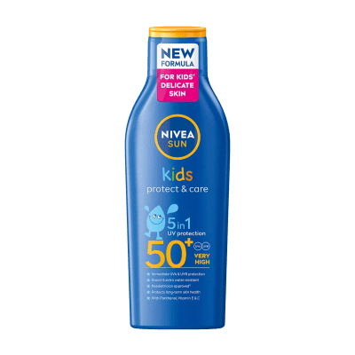 Лосион слънцез.Nivea детски SPF 50+ 200мл