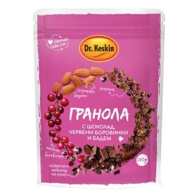 Гранола д-р кескин ч.б-ка/бадем/ш-д 250гр