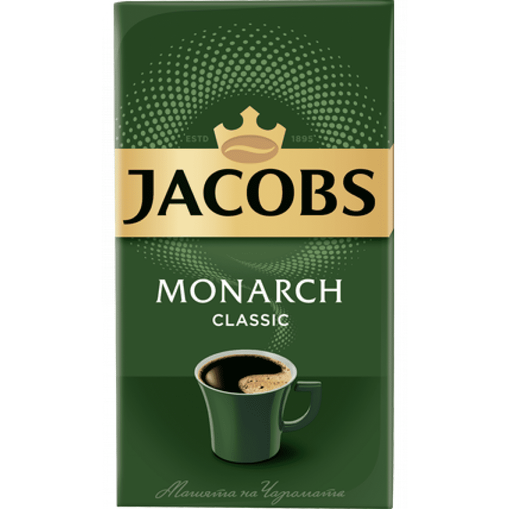 Кафе на зърна Jacobs Monarch 250гр