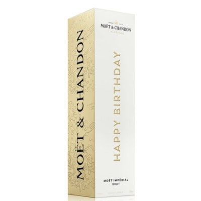 Вино Moet Imperial brut празнична к. 0.75л