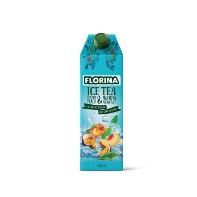 Студен чай Florina праскoва и маракуя 1.5л