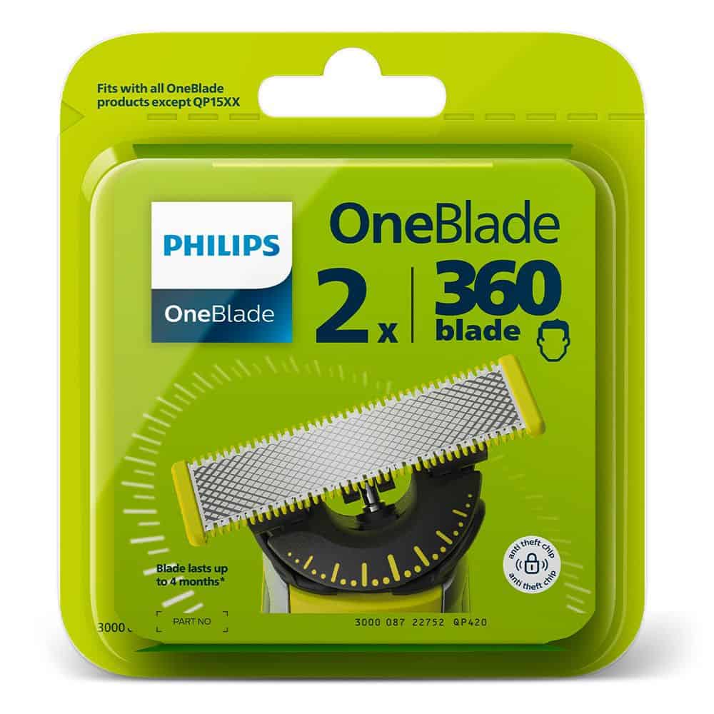 Ножчета Philips OneBlade QP420/50 х 2 бр