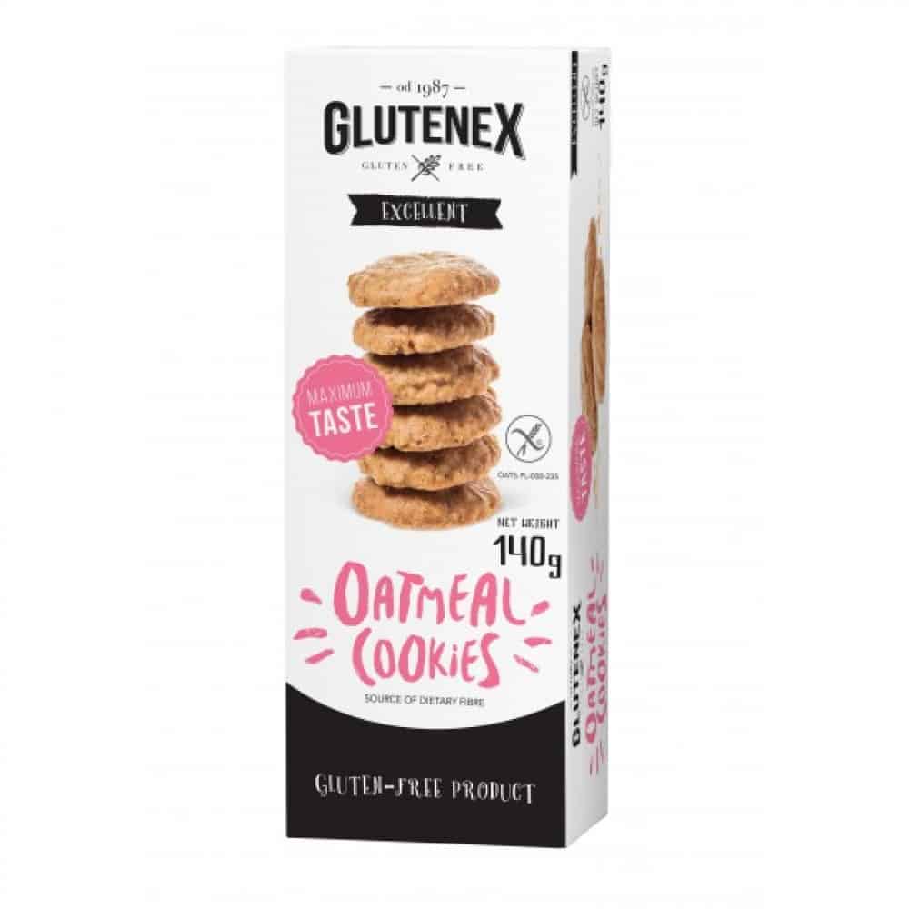 Безглут. овесени бисквити Glutenex 140 гр