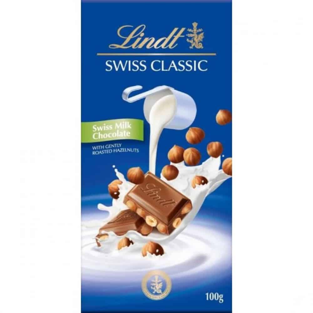 Шоколад Lindt Цял Лешник 100гр