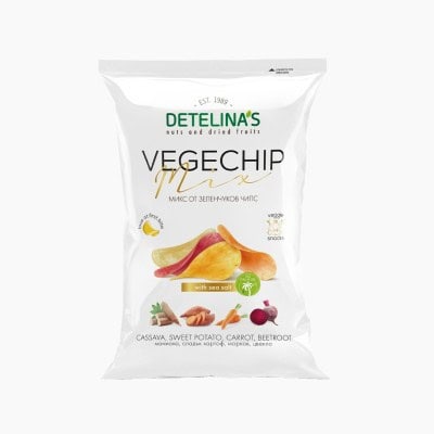 Чипс зеленчуков детелина микс 60гр