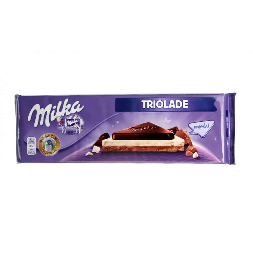 Шоколад Milka Triolade 280гр