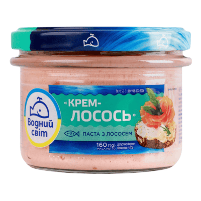 Крем-сьомга 160гр