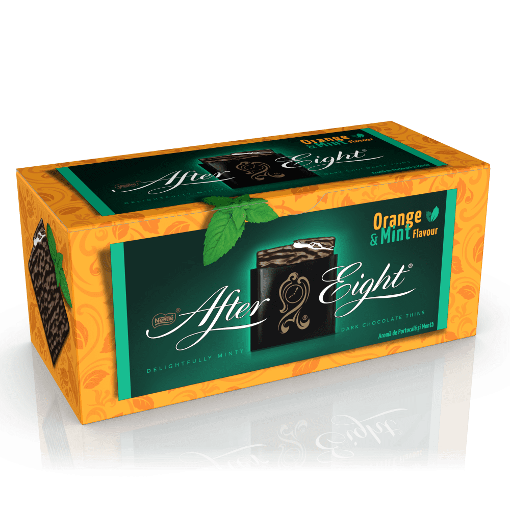 Шок.бонбони After Eight с портокал 200гр