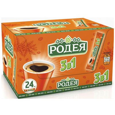 Инстантно кафе Родея 3в1 17 гр