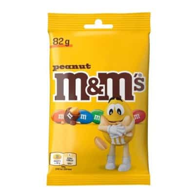 Б-ни дражета m&m фъстък 82гр