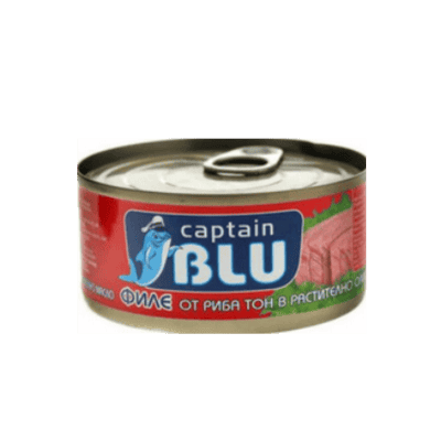 Риба тон, Captain Blu в растит. олио 160гр