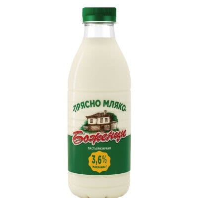 Мляко  прясно Боженци 3,6% 1л