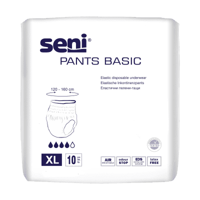 Пелени гащи за възр.Seni  р-р XL 10бр