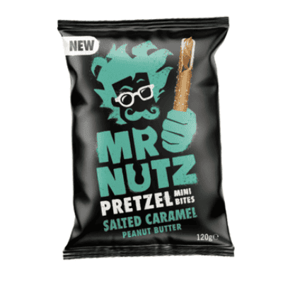 Претцели Mr. Nuts със солен карамел 130гр