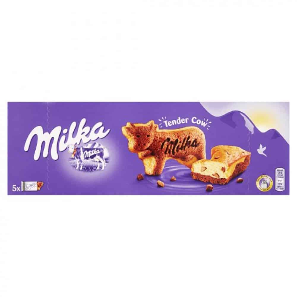 Кекс Milka крава 5 бр /140 гр