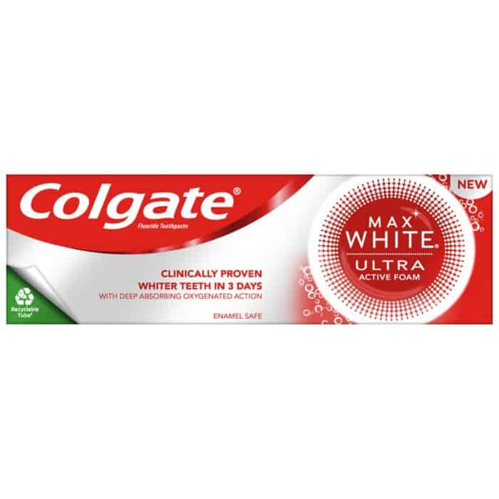 Паста Colgate Max White Active Foam 50мл