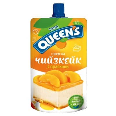 Мус куинс чийзкейк/праскови 100гр