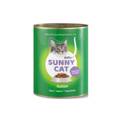 Храна Съни Кет Заек 820гр