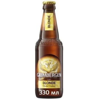 Бира Grimbergen blond 0.33л