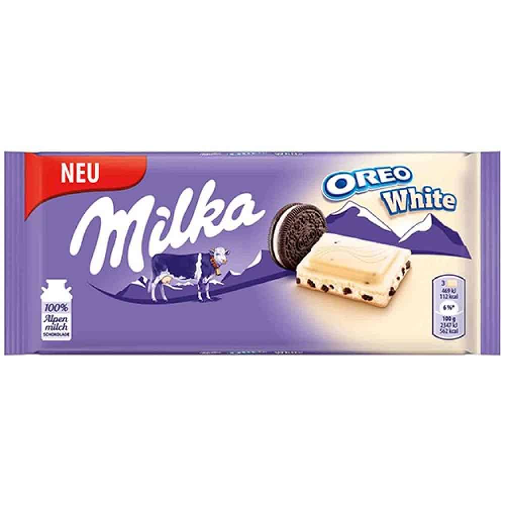 Шоколад Milka Oreo бял 100гр