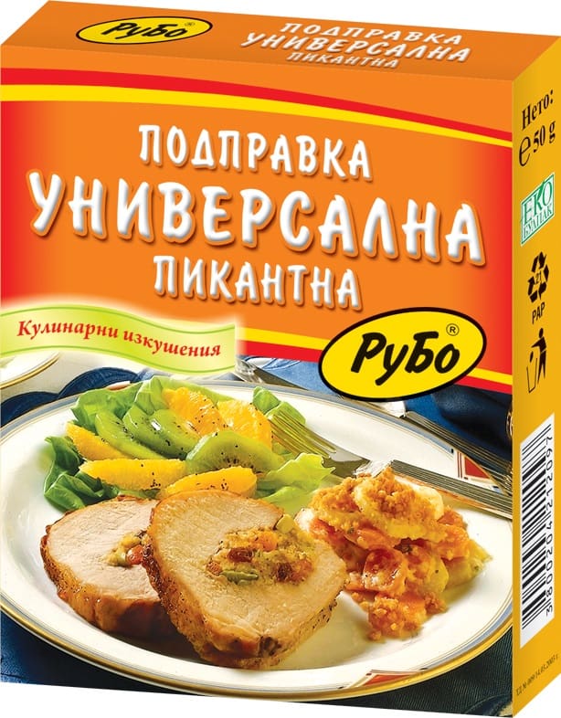 Подправка Универсална Пикантна Рубо 50гр
