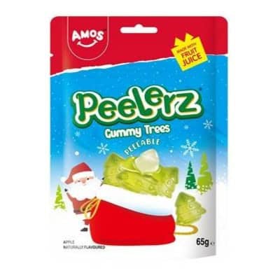 Бонбониш жел.амос peelerz ябълка 65гр