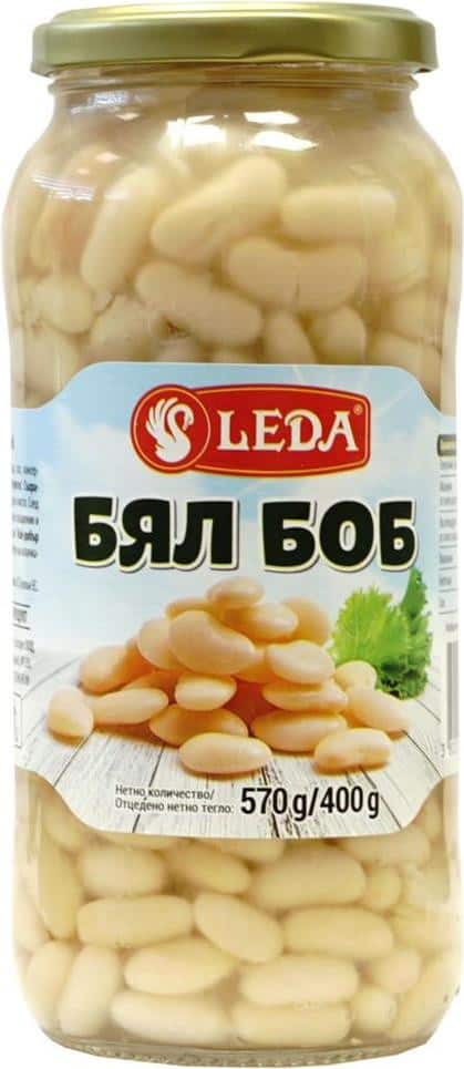 Боб бял Леда 570гр