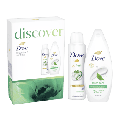 К-т Dove Fresh дезодорант спрей+душ гел