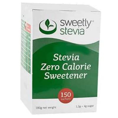 Подсладител Sweetly stevia 150 сашета