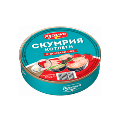 Скумрия Русалка в Доматен Сос 160гр