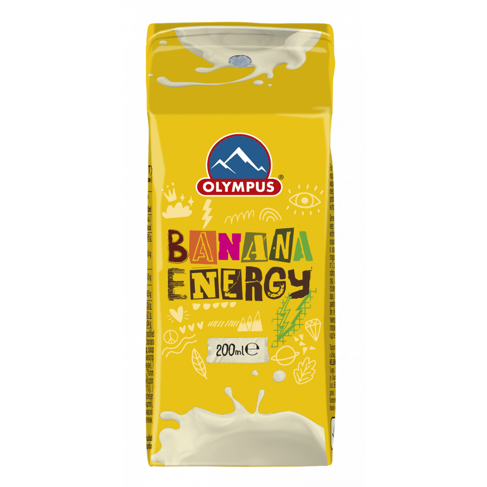 Млечна напитка Olympus Banana Energy 200 